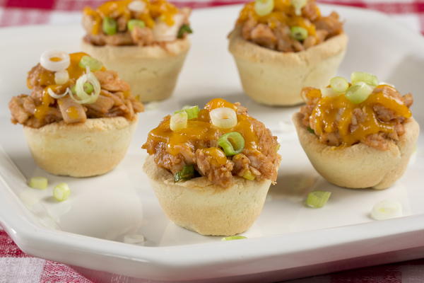 Barbecue Chicken Tarts