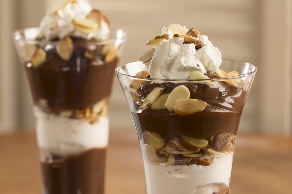 Chocolate Almond Pudding