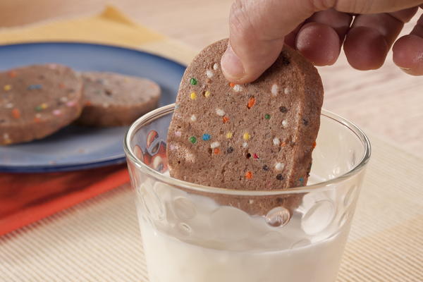Chocolate Confetti Cookies