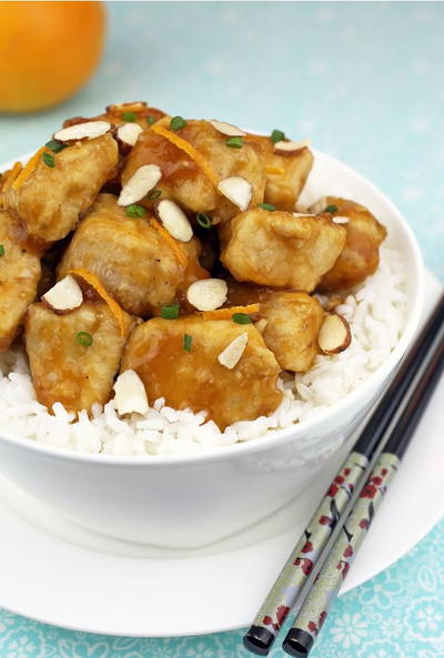Baked Chinese Orange Chicken Baked Chinese Orange Chicken