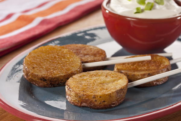 Potato Lollipops
