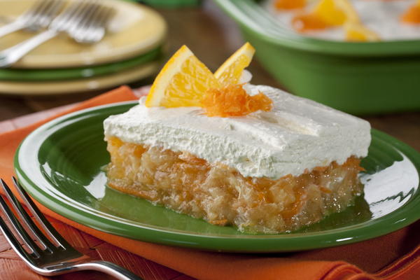 Pineapple Citrus Cream Squares Pineapple Citrus Cream Squares