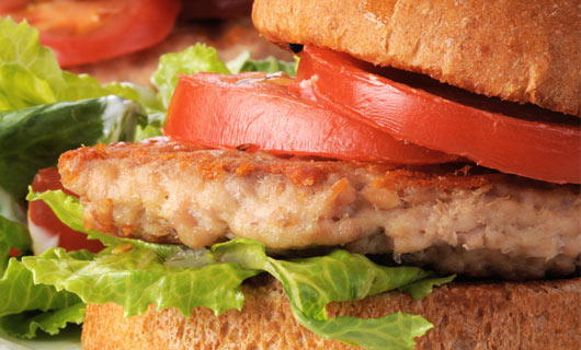 Parmesan Turkey Burger Parmesan Turkey Burger