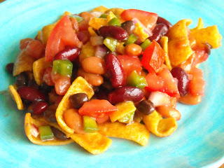 Three Bean Frito Chip Salad Three Bean Frito Chip Salad