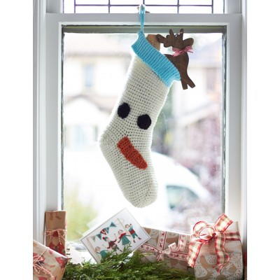 Frozen Friend Crochet Stocking
