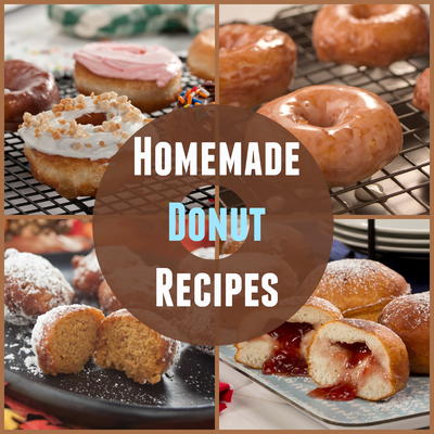 Homemade Donut Recipes: 8 Easy Recipes for Donuts