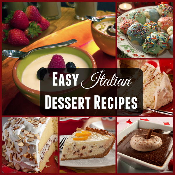 Italian desserts   all recipes uk