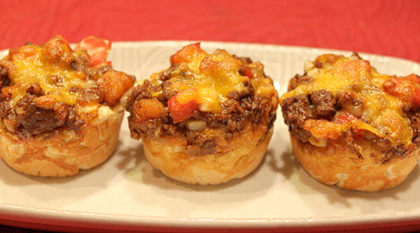 Mini Barbecue Beef Pies Mini Barbecue Beef Pies