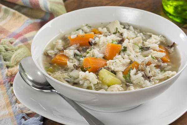 Slow Cooker Chicken and Rice Soup