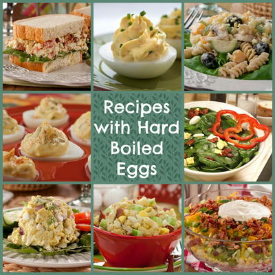 Recipes with Hard Boiled Eggs