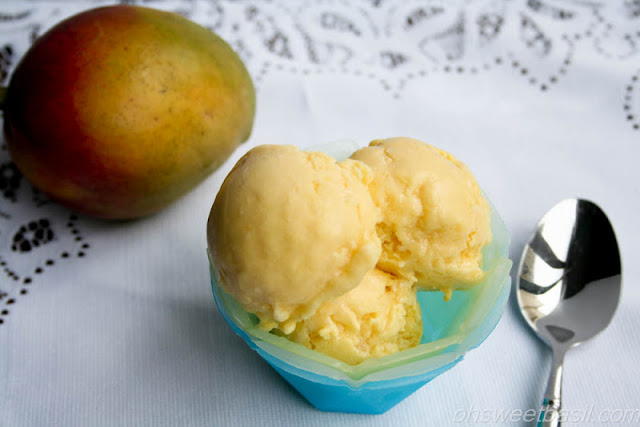 Sweet Mango Frozen Yogurt Sweet Mango Frozen Yogurt