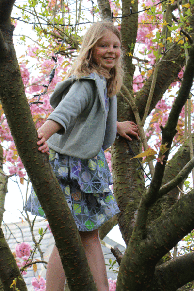 Girl's Tier Dress Pattern