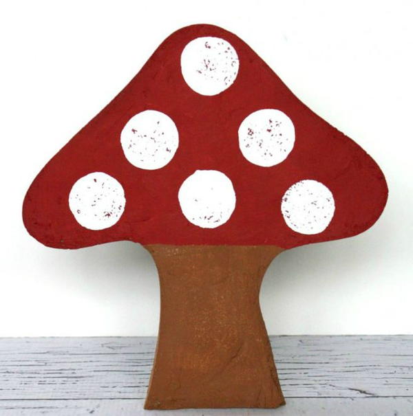 Mushroom DIY Garden Stone Mushroom DIY Garden Stone