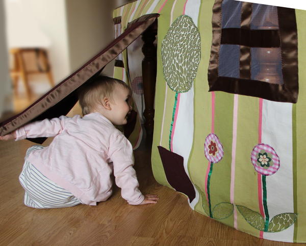 DIY Indoor Playhouse