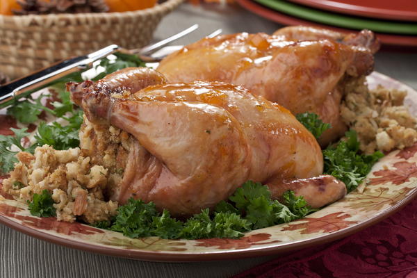 Cornish Hens with Apricot Stuffing Cornish Hens with Apricot Stuffing