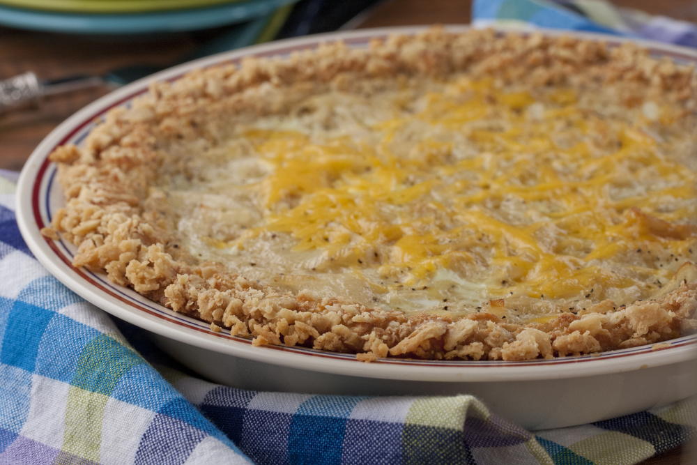 Cracker Onion Pie