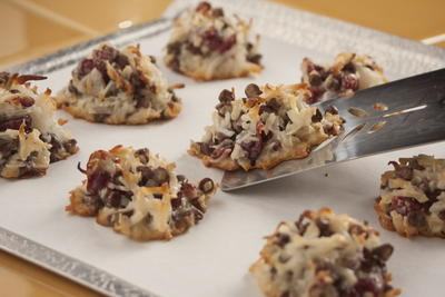 Cranberry Chocolate Chip Macaroons