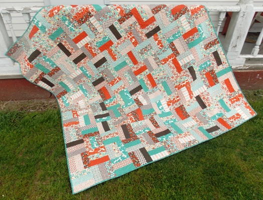 Rolling Rail Fence Quilt Rolling Rail Fence Quilt