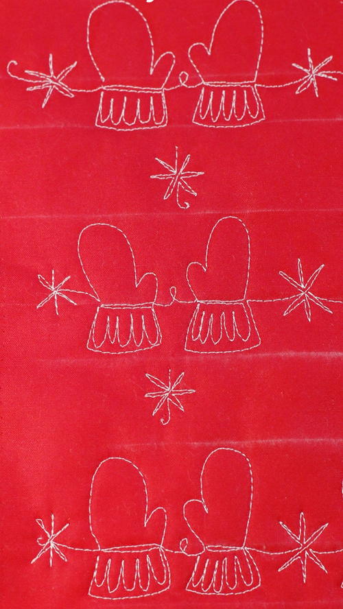 Wooly Mitten Free Motion Quilting Wooly Mitten Free Motion Quilting