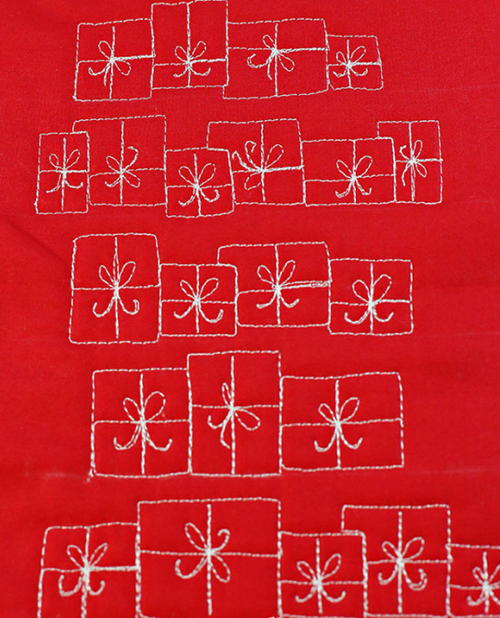 Pretty Package Free Motion Quilt Pretty Package Free Motion Quilt