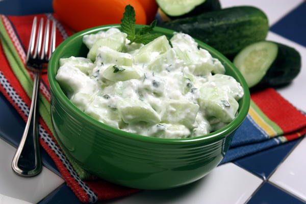 Creamy Cucumber Salad