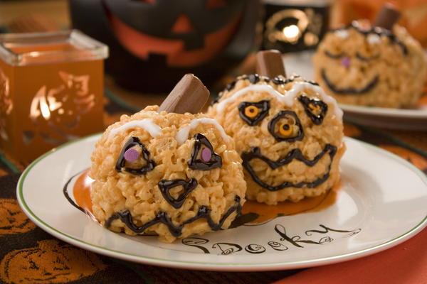 Crispy Jack O' Lanterns Crispy Jack O Lanterns