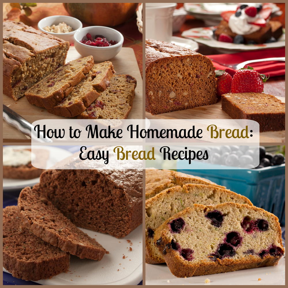 How to Make Homemade Bread: 16 Easy Bread Recipes | MrFood.com