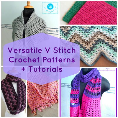 How to Crochet the V-Stitch How to Crochet the V-Stitch
