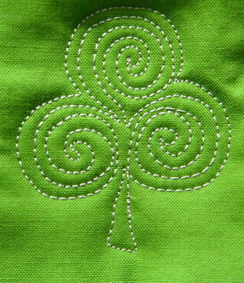 Shamrock Free Motion Quilting Tutorial Shamrock Free Motion Quilting Tutorial