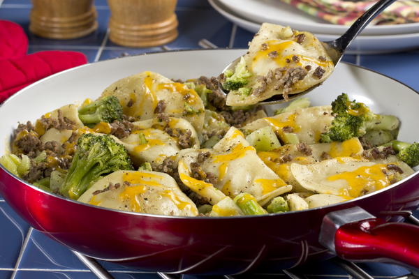 All in One Pierogi Skillet