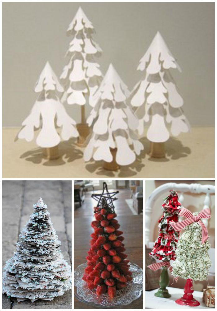 14 Small Christmas Tree Ideas Tabletop Trees Home Decor And More