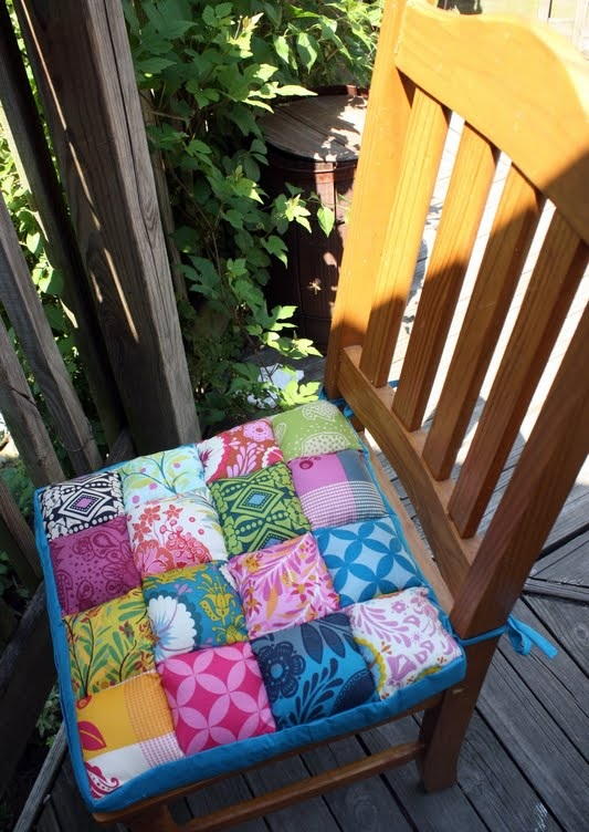 Comfort Meets Quilting Chair Cushions Allfreesewing Com