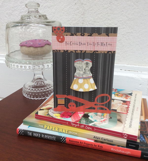 Valentine's Day Mini Dress Card Valentine's Day Mini Dress Card