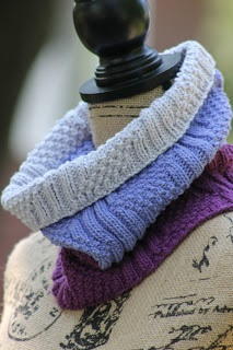 Lilac Dream Knit Cowl