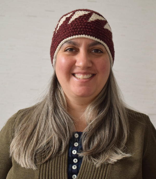 Triangles Crochet Beanie