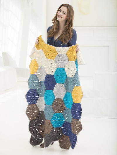 Stevenson's Treasure Island Crochet Blanket