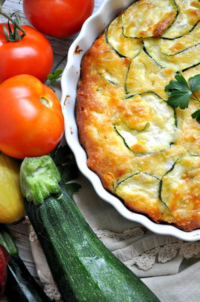 Zesty Zucchini Pie Zesty Zucchini Pie