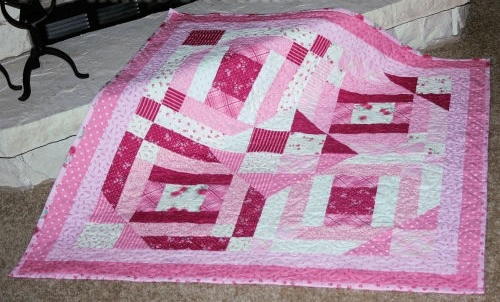 Pinkie Promise Baby Quilt Pinkie Promise Baby Quilt