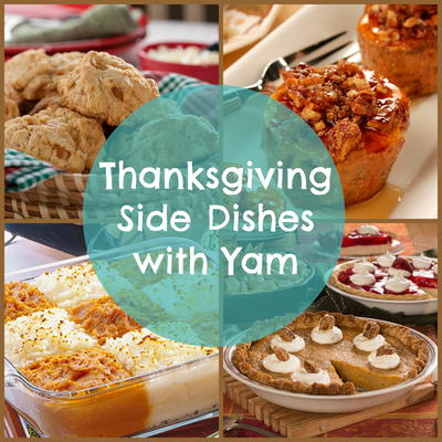 Thanksgiving Side Dishes with Yam