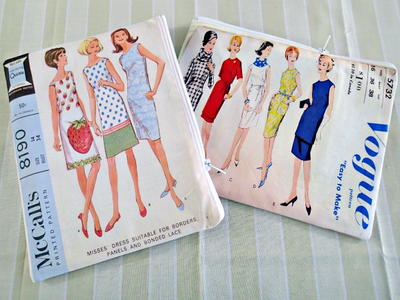 Vintage Patterns Sewing Clutch