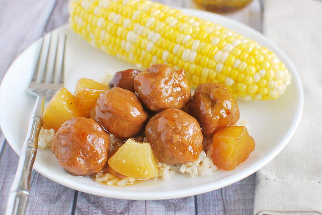 Pretty Easy Hawaiian Meatballs Pretty Easy Hawaiian Meatballs