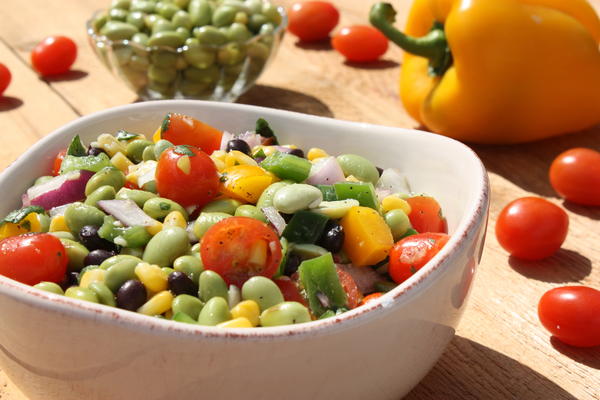 Edamame Garden Salad