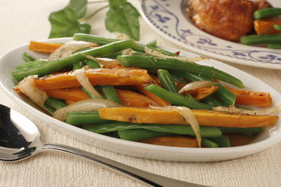 Green Beans and Sweet Potatoes