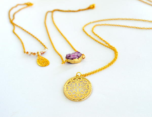 Layered Dainty Necklaces Layered Dainty Necklaces