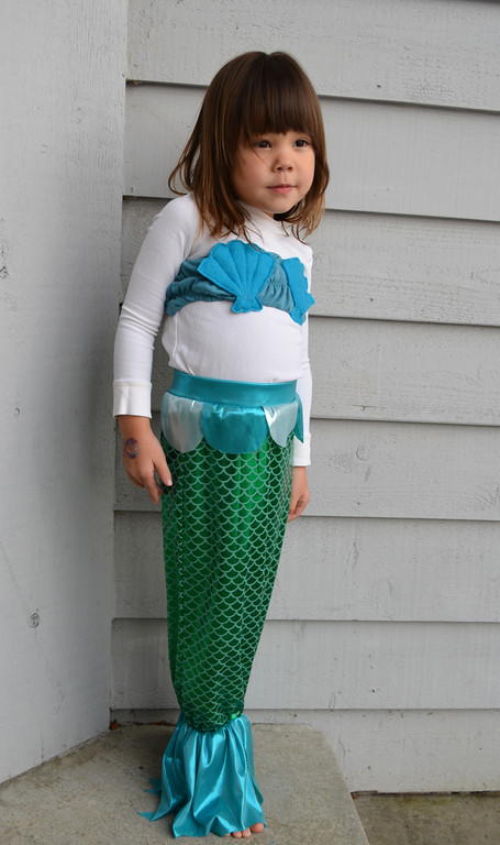 Homemade Mermaid Costume Homemade Mermaid Costume