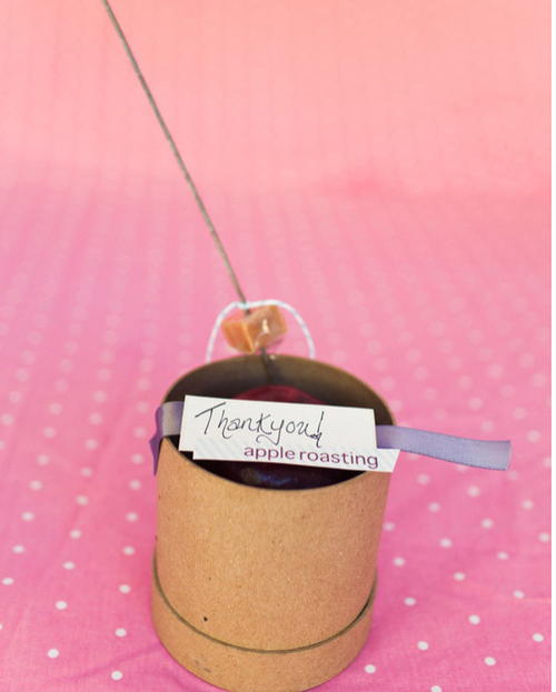 Easy Apple Roasting Favors