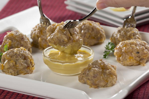 Spicy Hot Sausage Balls Spicy Hot Sausage Balls