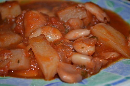 Greek-Style Butter Bean and Potato Casserole Greek-Style Butter Bean and Potato Casserole