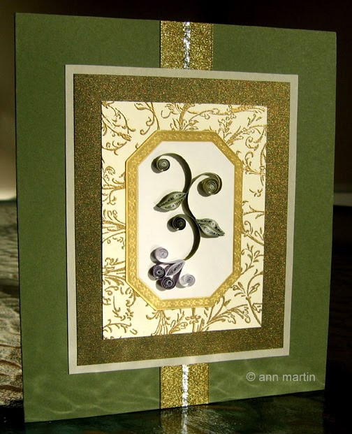 All Purpose Quilled Greeting Card All Purpose Quilled Greeting Card