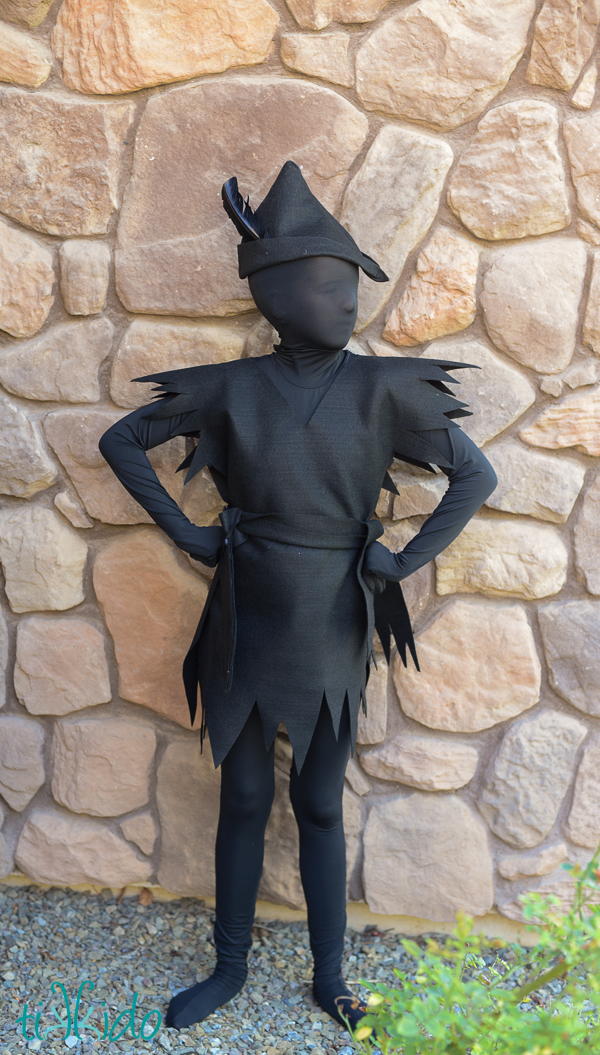 Peter Pan Shadow Costume | DIYIdeaCenter.com